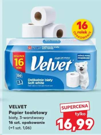 Papier toaletowy biały 3-warstwowy