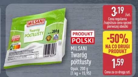 Twaróg półtłusty