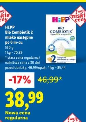 Mleko następne Bio Combiotik 2 po 6 m-cu