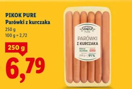 Parówki z kurczaka