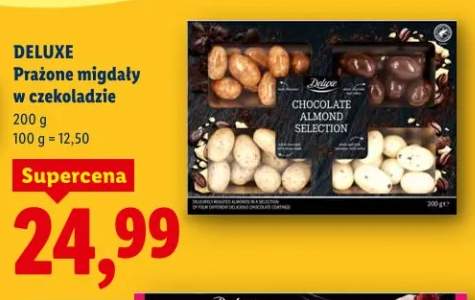 Prażone migdały w czekoladzie