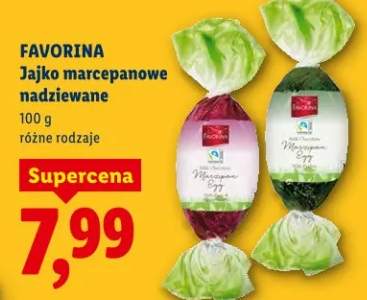 Jajko marcepanowe nadziewane różne rodzaje