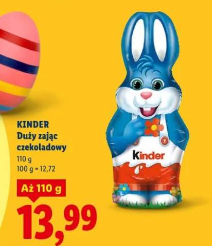 Duży zając czekoladowy