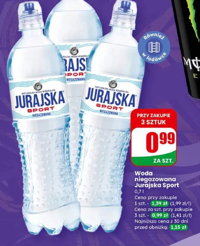 Woda niegazowana Sport