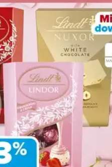 Praliny Nuxor, Lindor, Lindt
