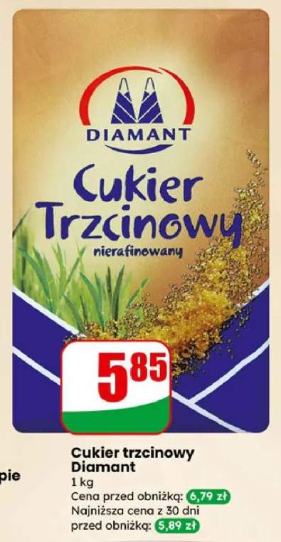 Cukier trzcinowy nierafinowany