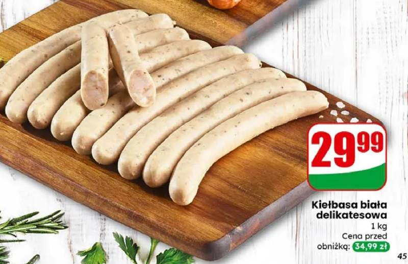 Kiełbasa biała delikatesowa