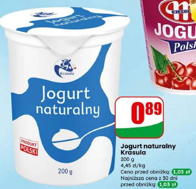 Jogurt naturalny Krasula