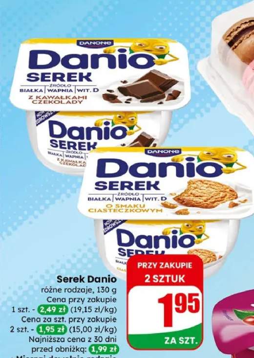 Serek Danio różne rodzaje