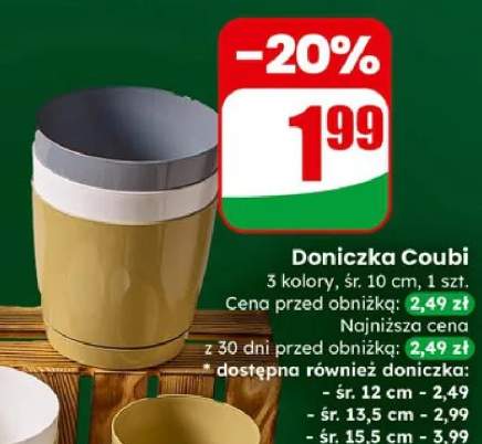 Doniczka Coubi śr. 10cm