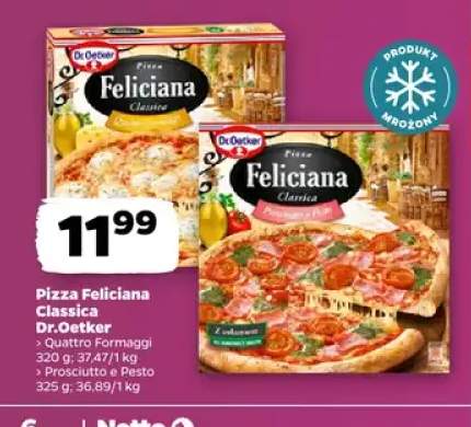 Pizza feliciana classica dr.oetker prosciutto e pesto