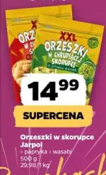 Orzeszki w skorupce jarpol papryka, wasabi