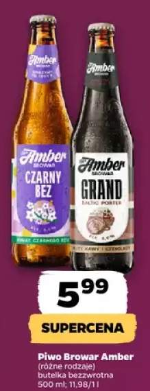 Piwo Browar Amber grand butelka bezwrotna