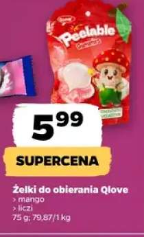 Żelki do obierania Qiove liczi