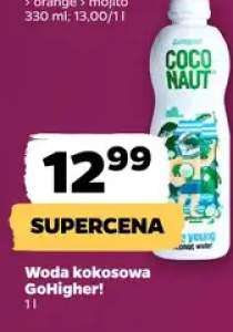 Woda kokosowa GoHigher!