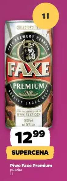 Piwo Faxe Premium puszka