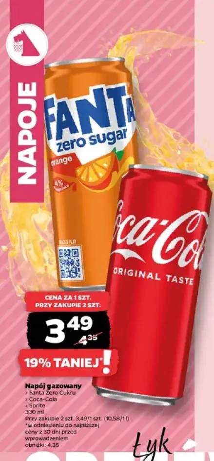 Napój gazowany Coca-Cola