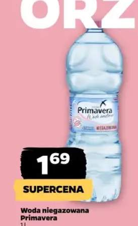 Woda niegazowana Primavera