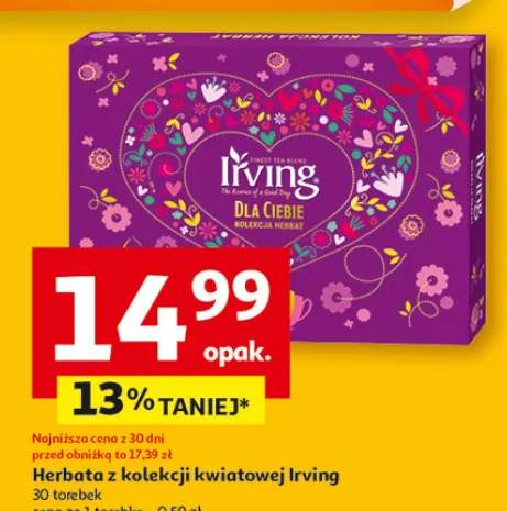 Herbata z kolekcji kwiatowej Irving