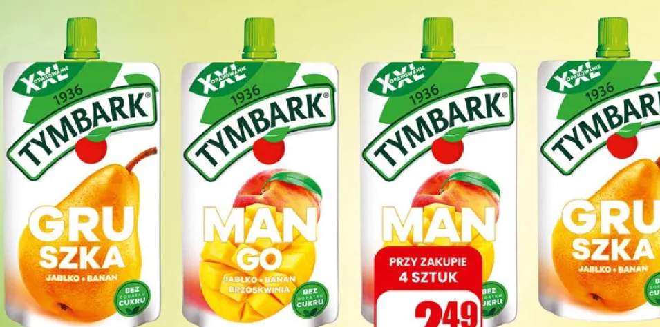 Mus gruszka jabłko + banan