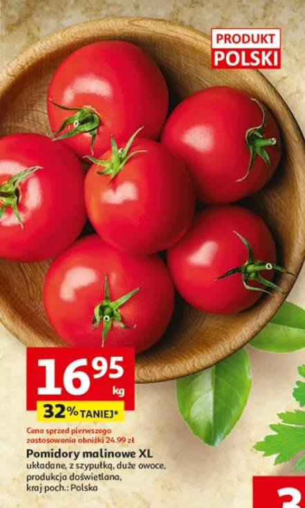 Pomidory malinowe XL