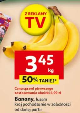 Banany kraj pochodzenia w zależności od danej partii