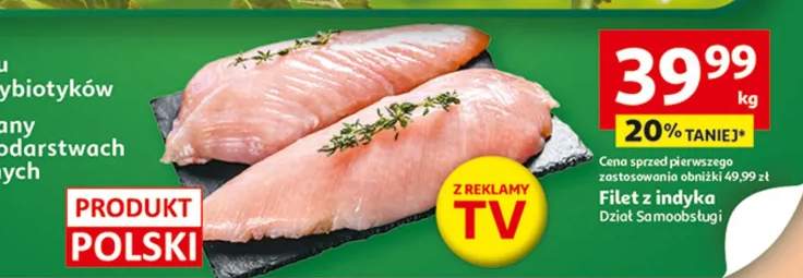 Filet z indyka Dział Samoobsługi