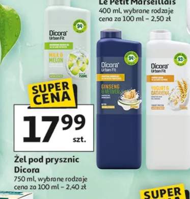 Żel pod prysznic Dicora