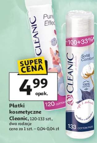Płatki kosmetyczne Cleanic