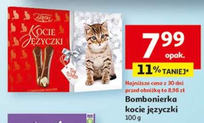 Bombonierka kocie języczki