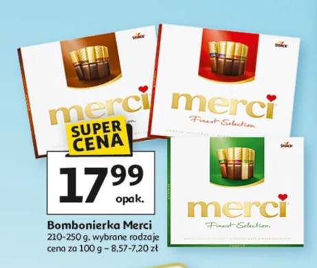 Czekoladki Merci