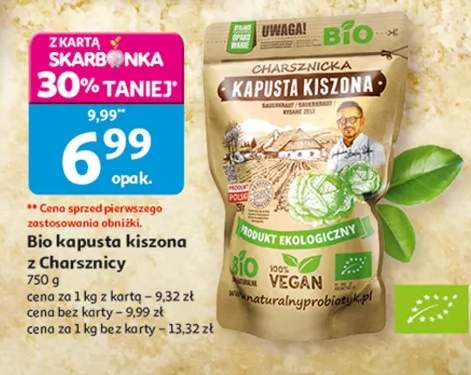 Bio kapusta kiszona z ciecierzycą
