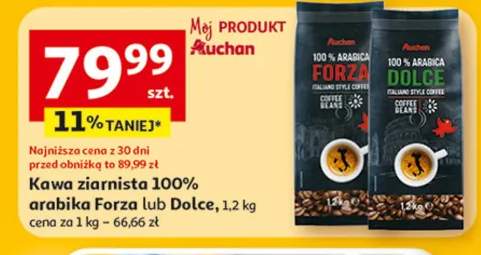 Kawa ziarnista arabika Dolce