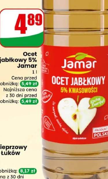 Ocet jabłkowy 5% kwasowości