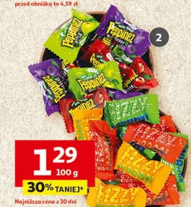 Karmelki nadziewane Bim Bom, Fizzy Bom lub Peppinez Roshen