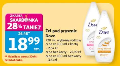 Żel pod prysznic Dove