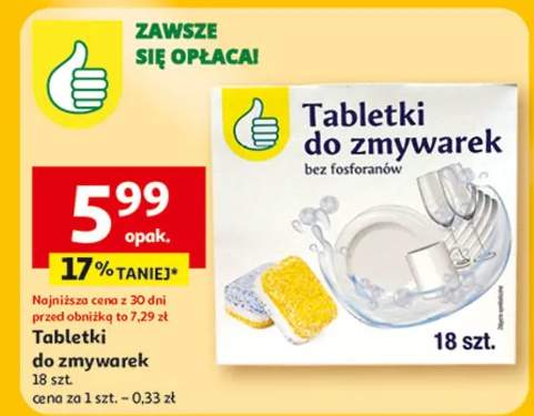 Tabletki do zmywarek