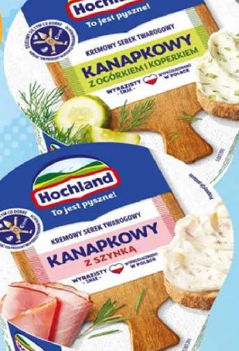 Serek kanapkowy różne rodzaje