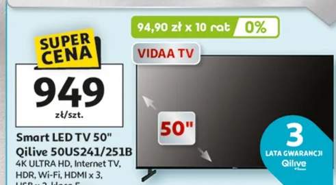 Smart LED TV 50" 50US241/251B