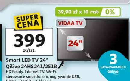 Smart LED TV 24" 24HS241/251B