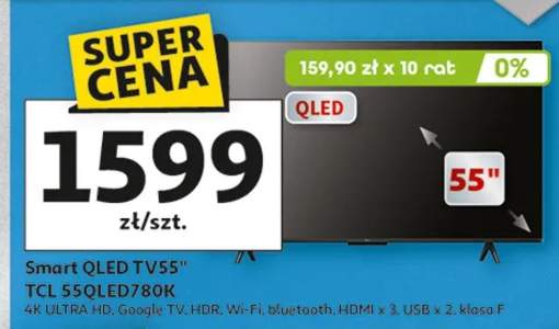 Telewizor Smart QLED TV 55"