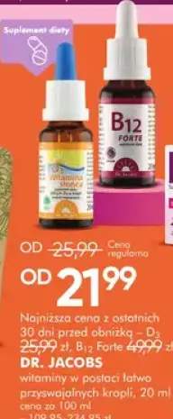 Witaminy w postaci łatwo przyswajalnych kropli