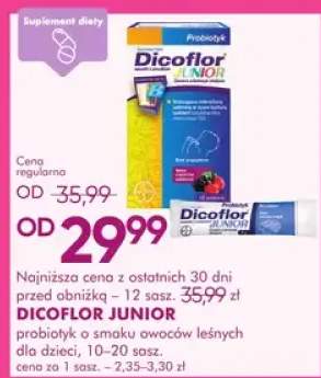 Syrop Junior probiotyk o smaku owoców leśnych