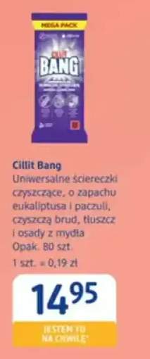 Uniwersalne ściereczki czyszczące, o zapachu eukaliptusa i paczuli, czyszczą brud, tłuszcz i osady z mydła