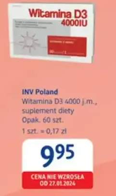 Witamina D3 4000 j.m., suplement diety