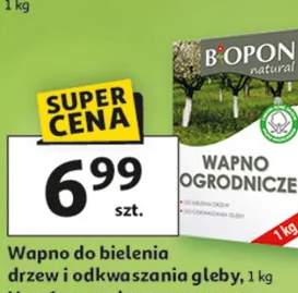 Wapno do bielenia drzew i odkwaszania gleby
