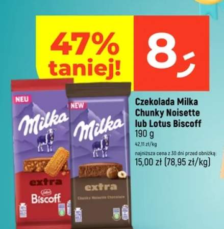 Czekolada Milka Chunky Noisette
