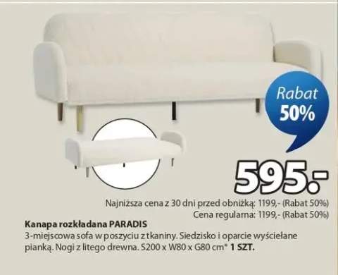 Kanapa rozkładana PARADIS