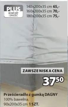 Prześcieradło z gumką Dagny