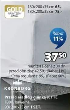 Prześcieradło z gumką Jette